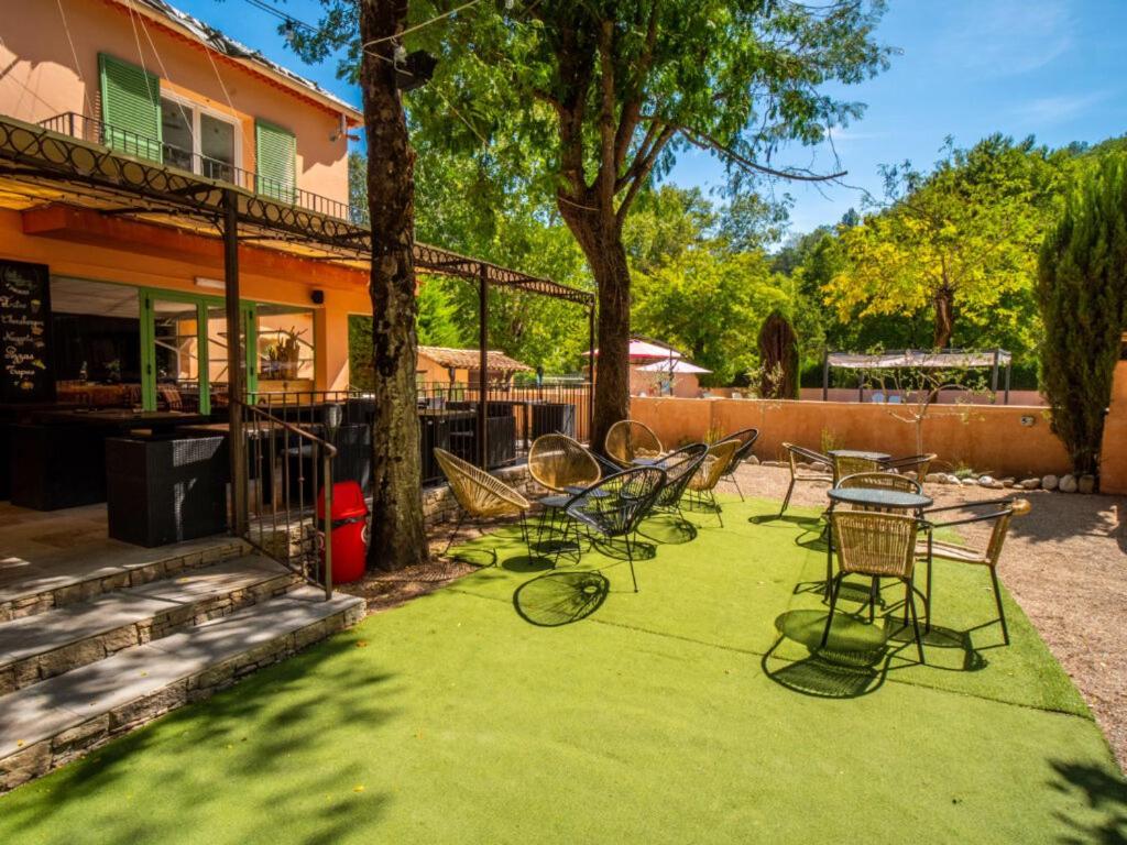 Camping Hotel Les Rives Du Loup Tourrettes-sur-Loup Exterior foto